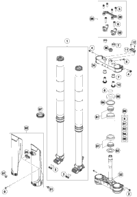 Front Fork, Triple Clamp