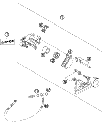 Brake Caliper Rear