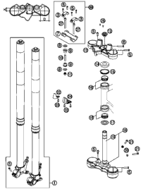 Front Fork, Triple Clamp