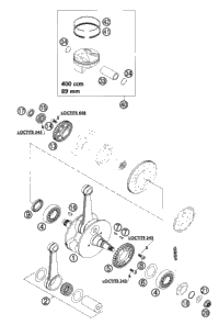 Crankshaft, Piston