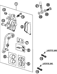Brake Caliper Front