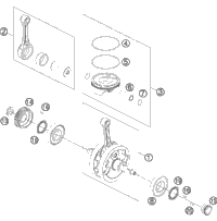 Crankshaft, Piston