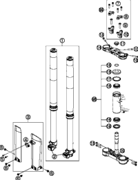 Front Fork, Triple Clamp