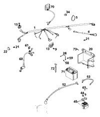 Wiring Harness Mxc, Exc (Usa)