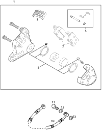 Brake Caliper Rear