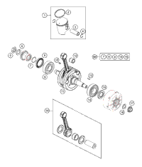 Crankshaft, Piston