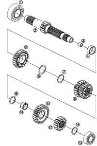 Transmission I - Main Shaft