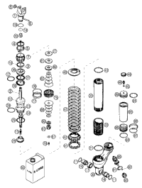 Shock Absorber Wp Disassembled