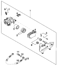 Brake Caliper Rear