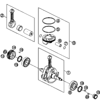 Crankshaft, Piston