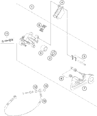 Rear Brake Caliper