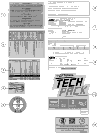 Technic Information Sticker