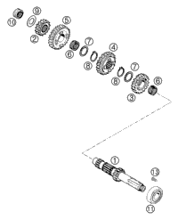 Transmission I - Main Shaft