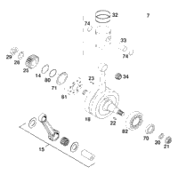 Crankshaft, Piston