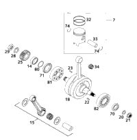 Crankshaft, Piston