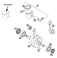 Crankshaft, Piston