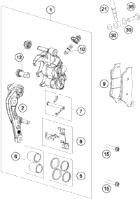 Brake Caliper Front
