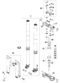 Front Fork, Triple Clamp