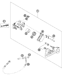 Brake Caliper Rear