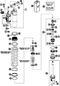 Shock Absorber, Disassembled