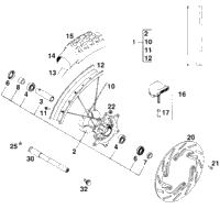 Front Wheel Sx