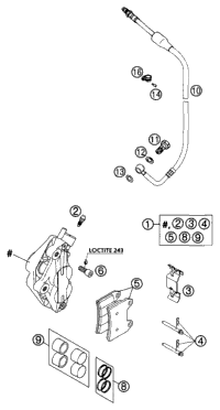Brake Caliper Front