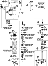 Shock Absorber Disassembled