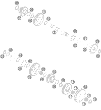 Getriebe Ii - Abtriebswelle