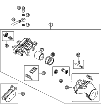 Brake Caliper Rear