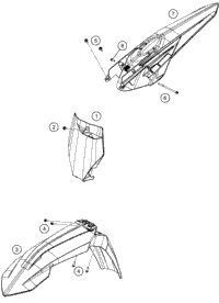 Mask, Fenders