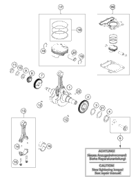 Crankshaft, Piston