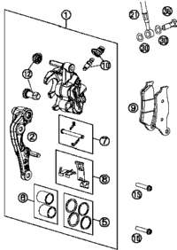 Brake Caliper Front