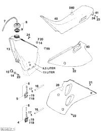 Tank, Seat, S.Cover