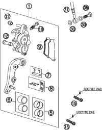 Brake Caliper Front