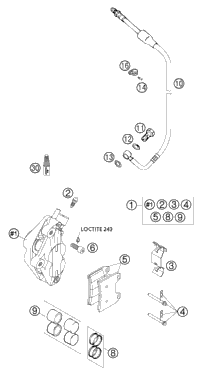 Brake Caliper Front