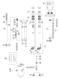 Front Fork Disassembled