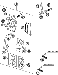 Brake Caliper Front