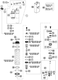 Shock Absorber Disassembled
