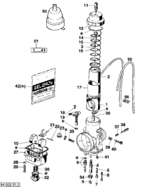 Carburettor Vhsb 37 Fd