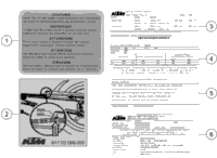 Technic Information Sticker