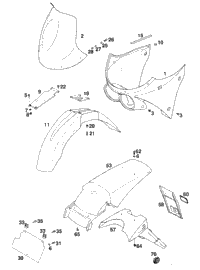Mask, Fenders