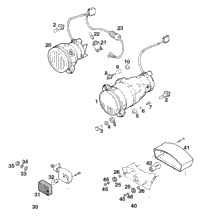 Head Light, Flasher, Rear Light
