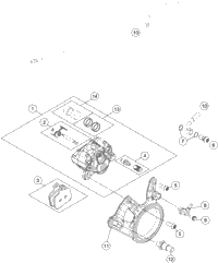Rear Brake Caliper
