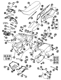 Tank, Seat, Cover