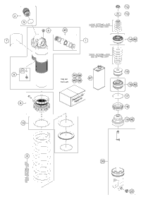 Shock Absorber Disassembled
