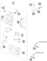 Brake Caliper Front