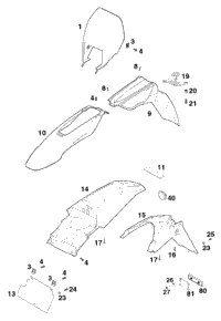 Mask, Fenders