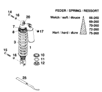 Shock Absorber White Power