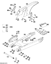 Swingarm, Chain Guide