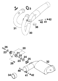 Pipes, Pre Silencer